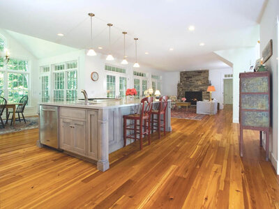 Reclaimed Heart Pine Select - Oil Sealer & Satin Urethane