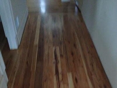 Reclaimed Hickory - Oil Sealer & Satin Urethane