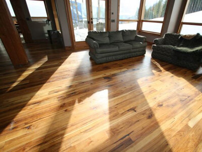 Reclaimed Hickory - Waterlox Tung Oil Satin