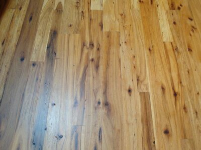 Reclaimed Hickory - Oil Sealer & Satin Urethane