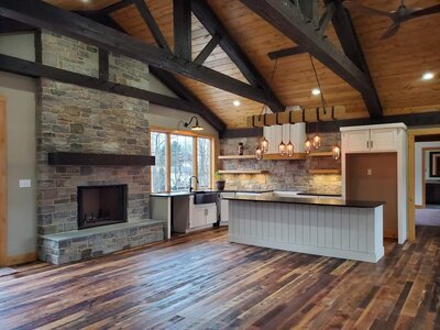 Reclaimed Barnwood Plank with UV Natural Oil