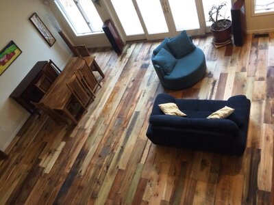 Reclaimed Barnwood Plank w/Rubio Pure Oil