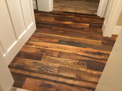 Reclaimed Oak Highlands Plank with Rubio Pure 2C Oil