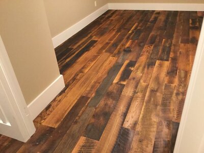 Reclaimed Oak Highlands Plank with Rubio Pure 2C Oil