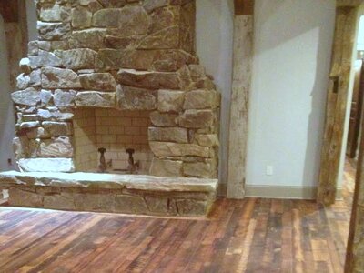 Reclaimed Oak Highlands Plank with Rubio Pure 2C Oil