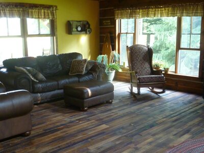 Reclaimed Oak Highlands Plank with Rubio Pure 2C Oil