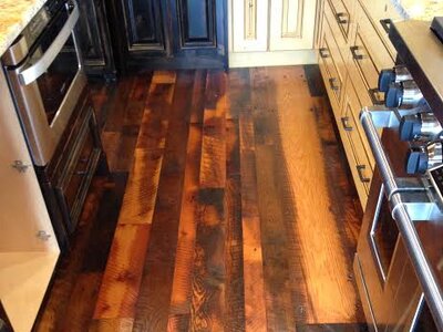 Reclaimed Oak Highlands Plank with Waterlox Satin Tung Oil