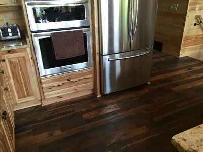 Reclaimed Oak Highlands Plank with Rubio Pure 2C Oil