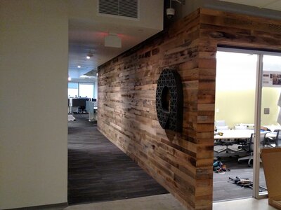 Reclaimed Oak Highlands Plank Left Unfinished