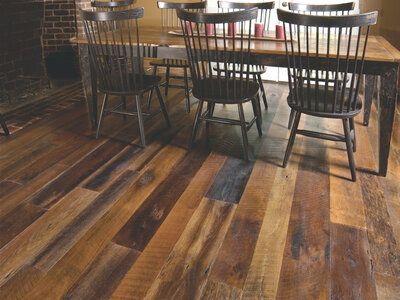 Reclaimed Oak Old Original with Oil Sealer & Satin Urethane