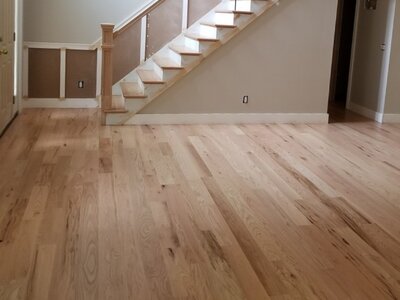 New Red Oak Character - Clear Satin Urethane