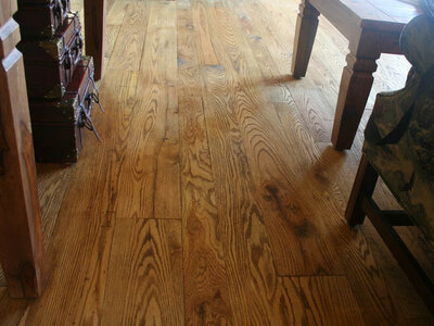 New Red Oak Character - Rubio Dark Oak Oil Finish