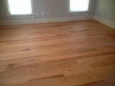 New Red Oak Character - Rubio Pure Oil Finish