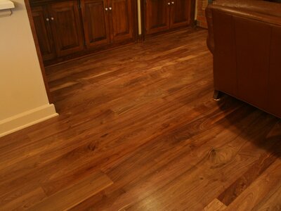 New Walnut Character - Oil Sealer & Satin Urethane