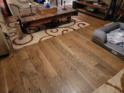 New White Oak Character w/Rubio Black Oil