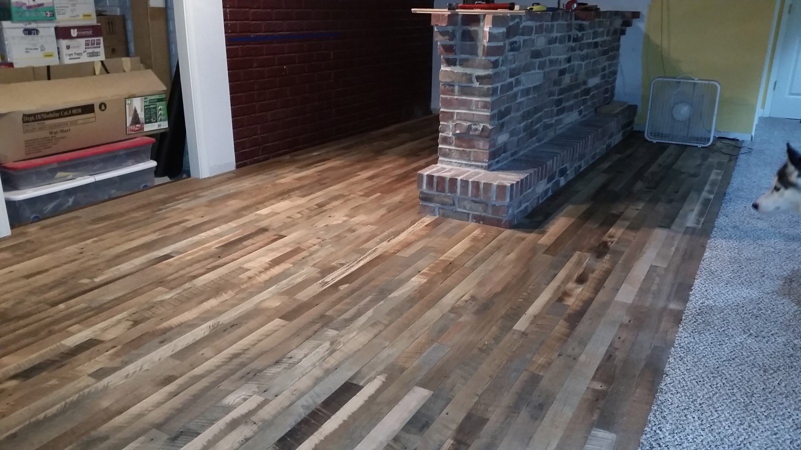 wide plank reclaimed oak highlands plank flooring