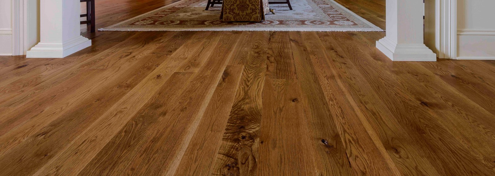 wide plank white oak character flooring