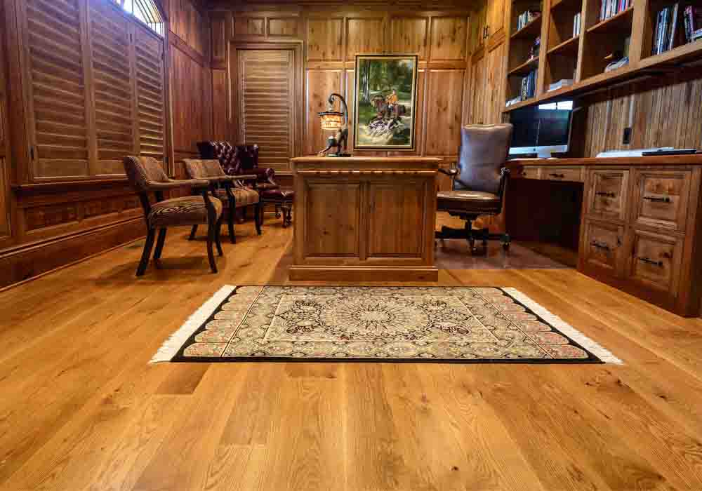 wide plank white oak character flooring