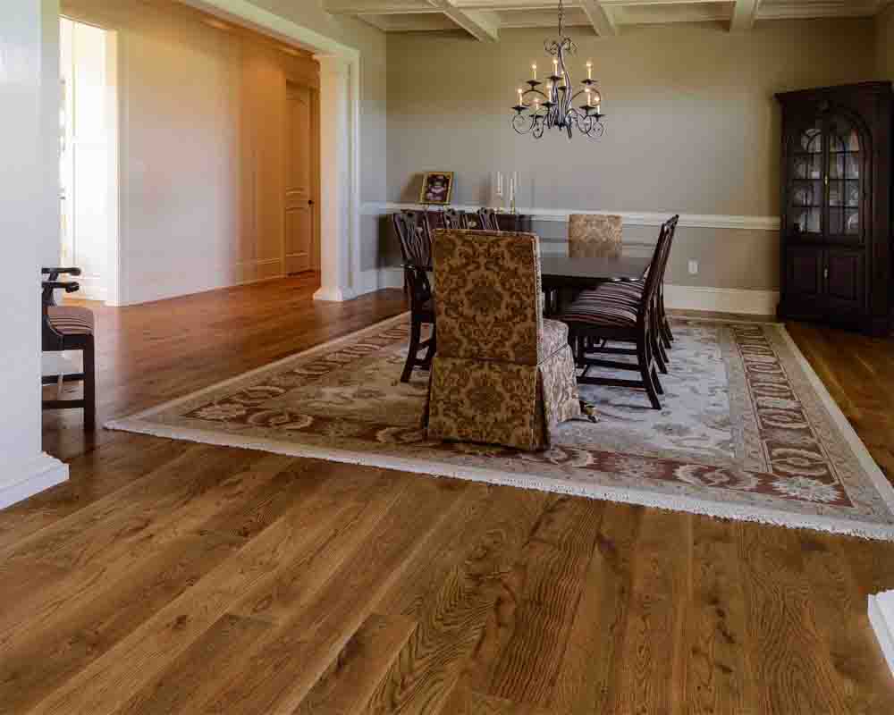 wide plank white oak character flooring